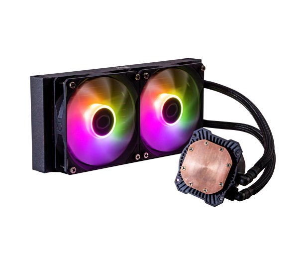 COOLER MASTER Masterliquid 240L Core ARGB Black 2x120mm - 1145988 - zdjęcie 5
